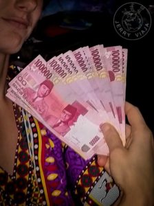 Billetes rupia indonesia
