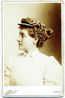 Annie Cohen (1890's)FotógrafoWilliam Root.Fuente:Wikipedia.