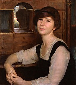 Freya (1923). Pintor Herbert Arnould Olivier. Fuente: Wikipedia.