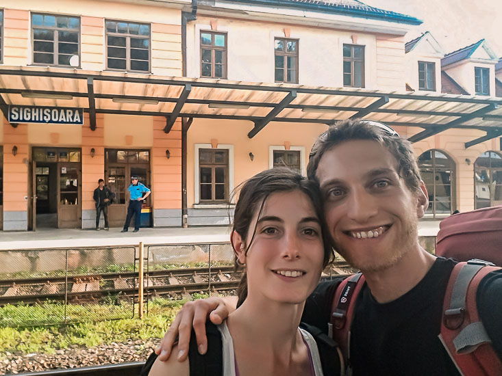 Terminal de tren de Sighisoara, Rumania