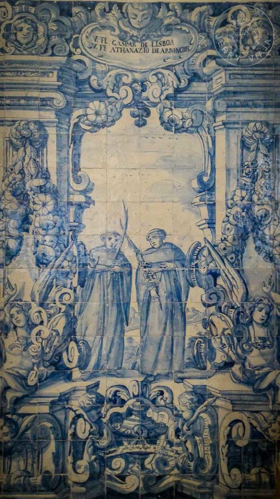 Azulejos en la Iglesia y Convento de Nossa Senhora da Graça.