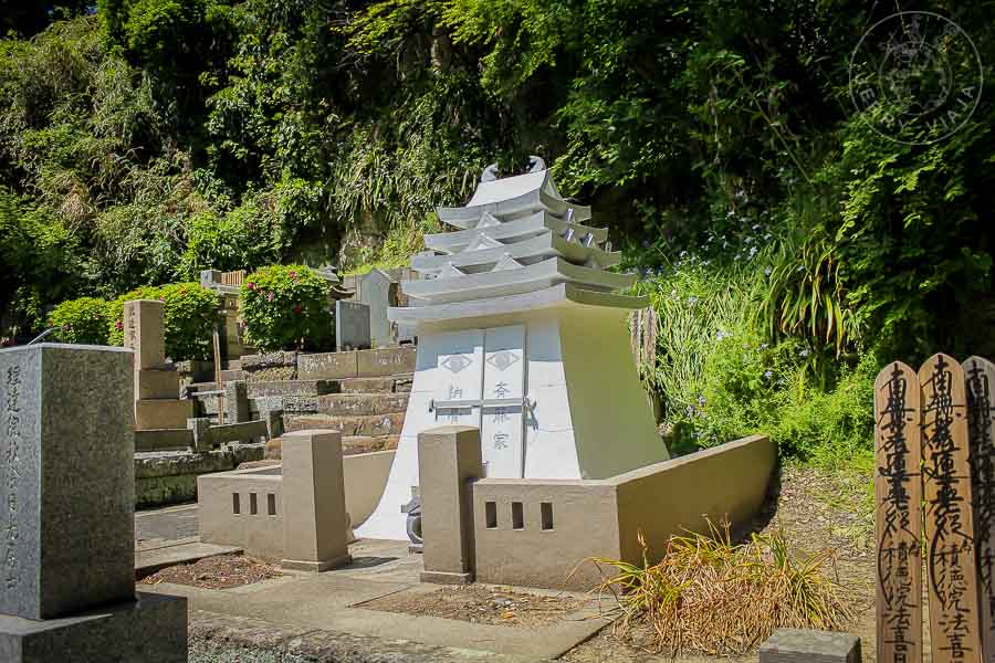 tumba, castillo, japon, kamakura