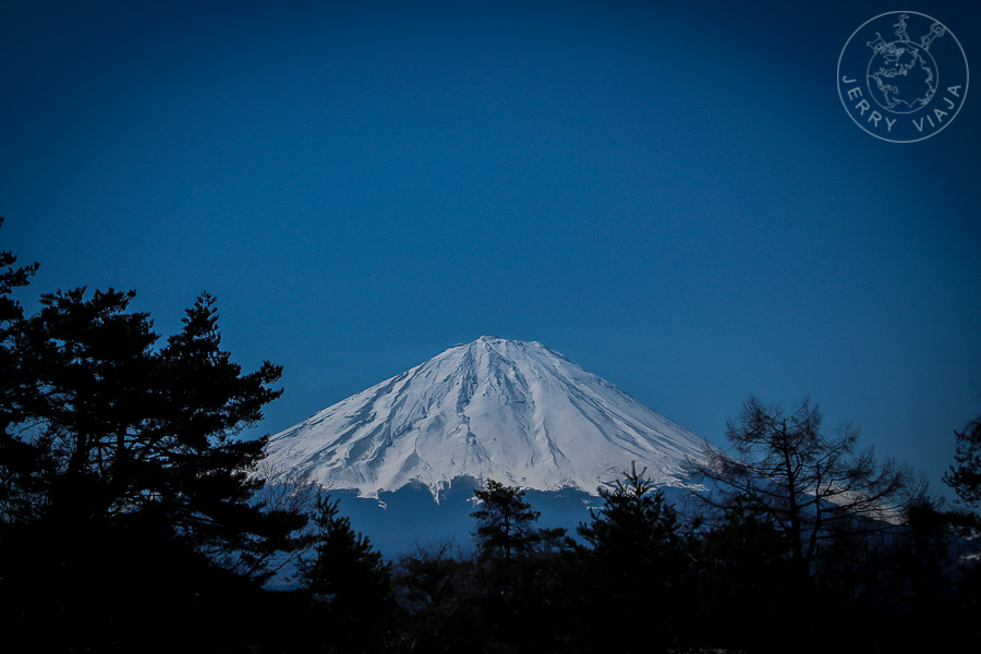 Monte Fuji nevado, Japon
