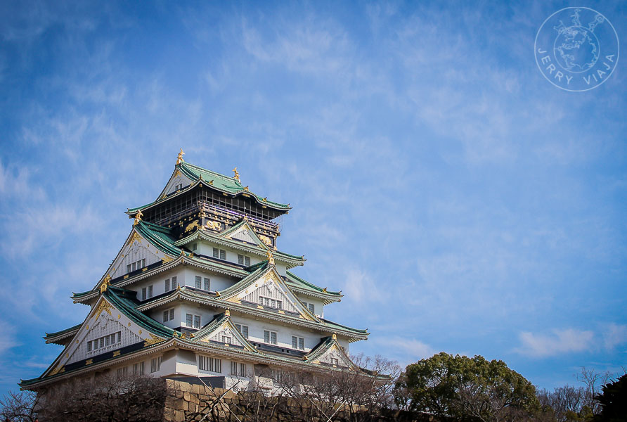 Castillo de Osaka, Japón