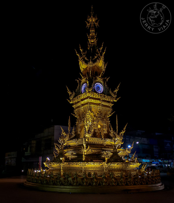 Torre del Relój de Chiang Rai, Tailandia