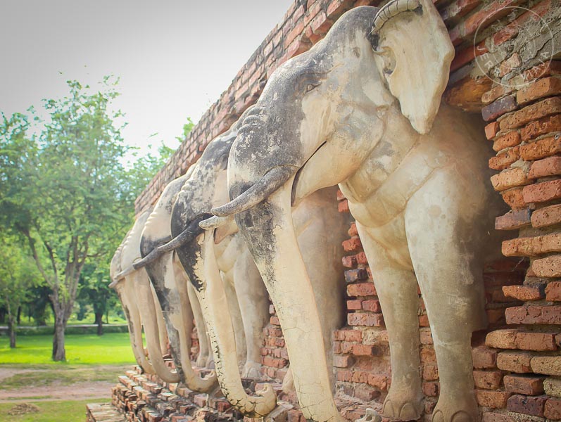 Wat Sorasak, Sukhothai, Tailandia