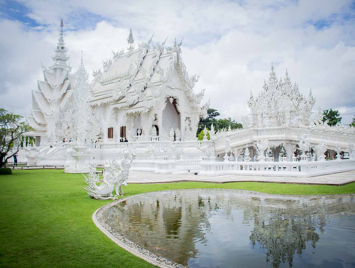 Wat Rong Khun - El Templo Blanco, Tailandia