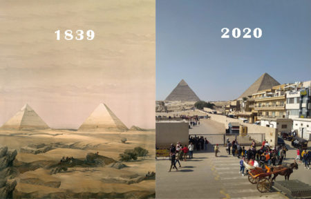 egipto antes y despues ayer y hoy