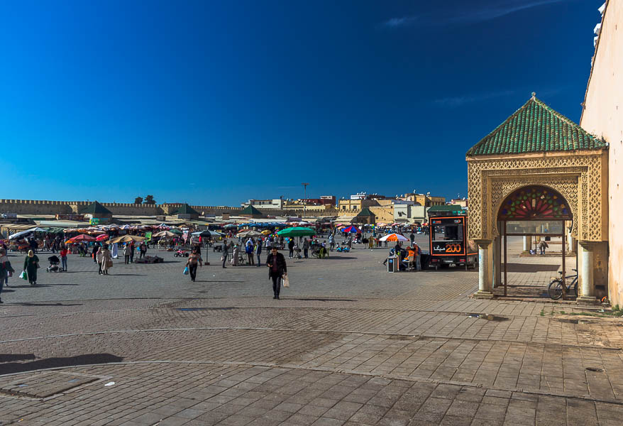 el-Hedim Square Mequinez, Marruecos