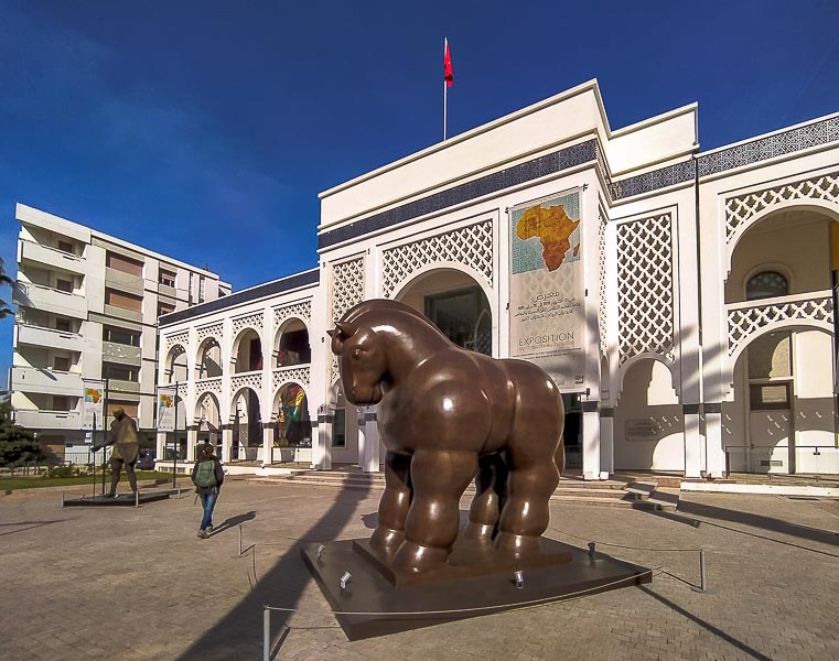 Museo Nacional de Arte Contemporáneo y Moderno de Rabat.