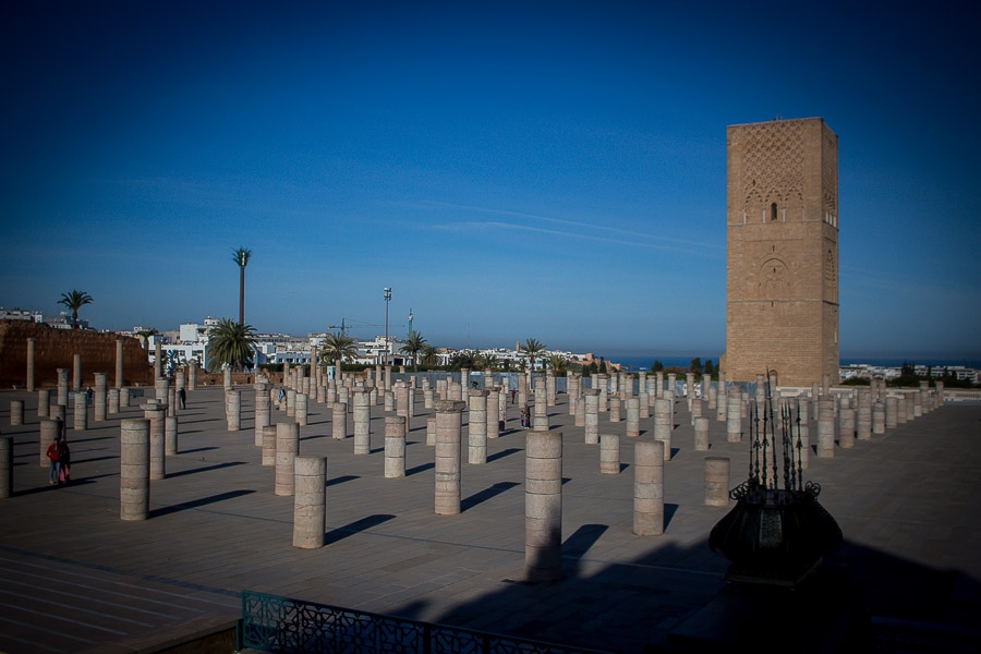 Torre de Hasan, Rabat, Marruecos