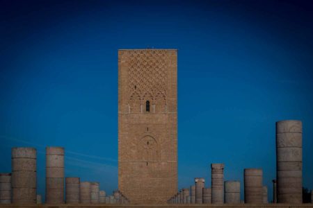 Torre de Hasan, Rabat, Marruecos