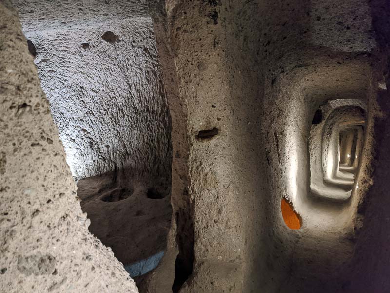 Underground City de Kaymakli Turkey, Cappadocia