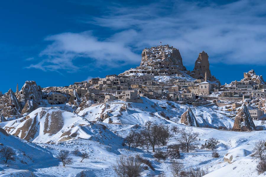 Turkey, Cappadocia Uchisar castle