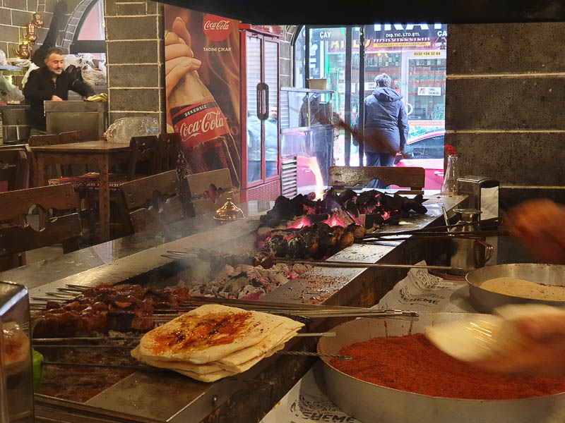ciger kebab Kurdistan Diyarbakir, Turkey
