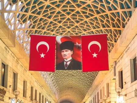 Ataturk turkey flag