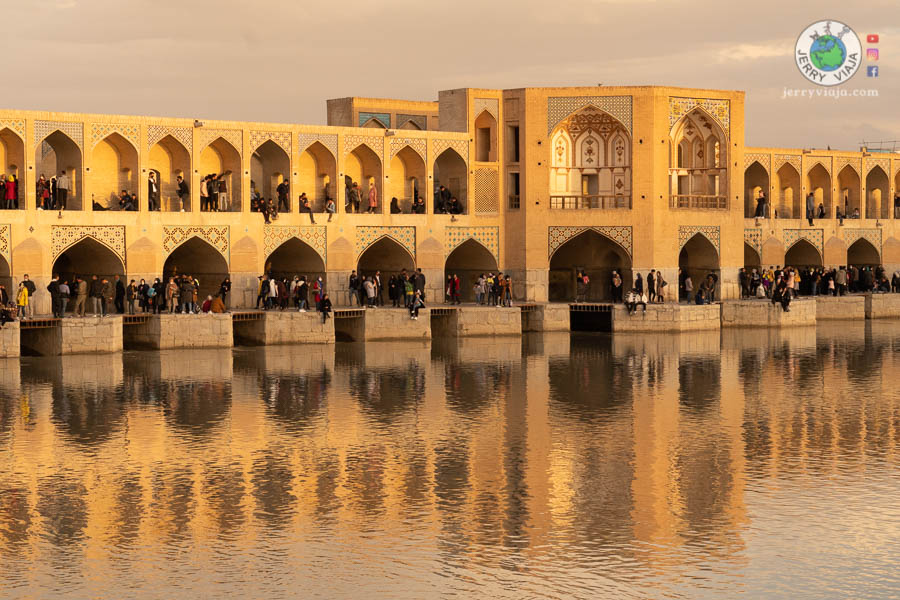 iran middle east isfahan bridge