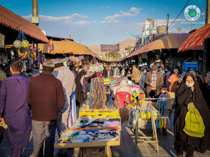 iran middle east kerman bazar